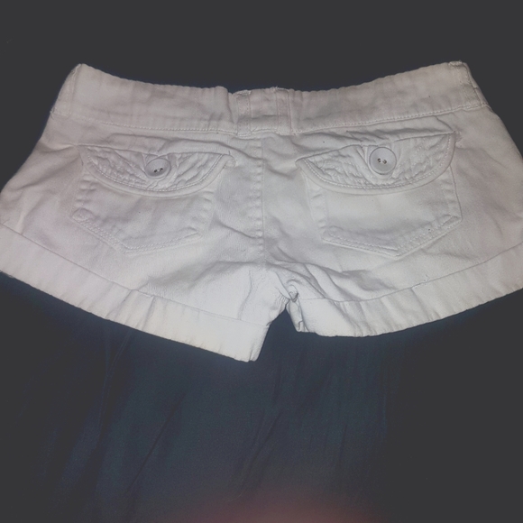 White Blue Asphalt shorts size 1 - Picture 3 of 3